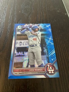 2022 Bowman Chrome - Prospects Jose Ramos #BCP-228 Blue Mojo Refractor /150 (RC) - Picture 1 of 2