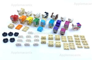 17 LEGO Minecraft Sheep Minifigures Red Orange Yellow Blue Purple Baby RARES NEW - Picture 1 of 6