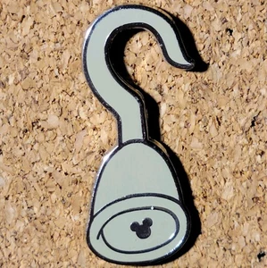 Disney Captain Hook Villain Peter Pan Hook Hidden Mickey Pin - Picture 1 of 3