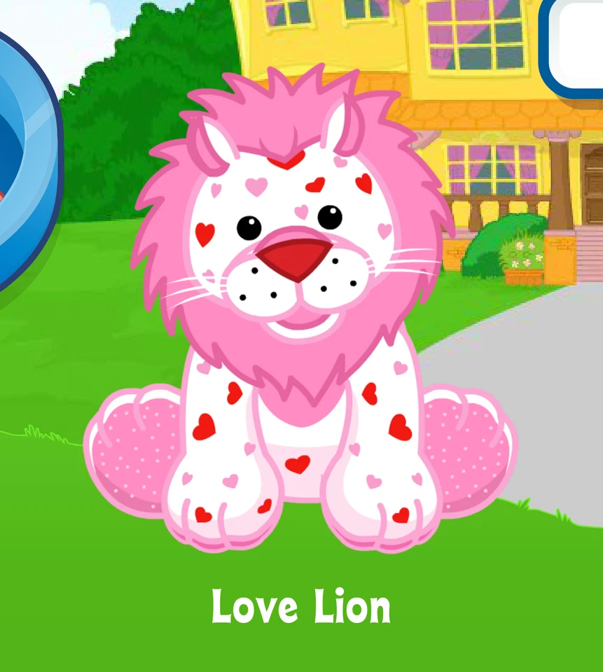 Webkinz Love Lion Virtual Adoption Code Only Messaged Webkinz Love Lion Code Pet - Image 1 of 1