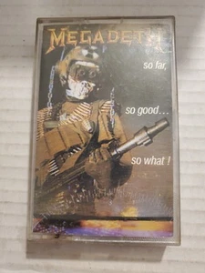Megadeth So Far So Good So What Cassette Tape Heavy Metal Pre-owned Vintage - Bild 1 von 5
