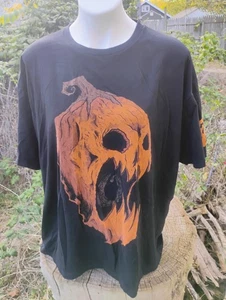 Camiseta rara Screaming Pumpkin tintas vibrantes a base de agua para que nunca se agriete 3XL - Imagen 1 de 4