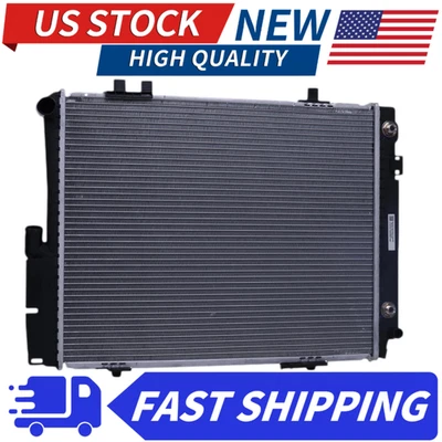 CU470 RADIATOR For Mercedes-Benz 190E 1987 1988 1989 1990 1991 1992 1993 2.6L - Image 1 of 4
