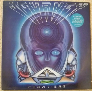 Journey Frontiers 1983 UK Vinyl LP + Inner + Poster Excellent Condition - Picture 1 of 8