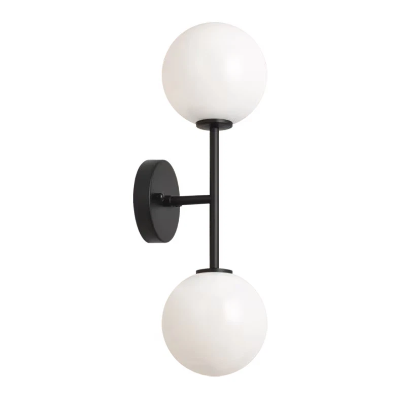 Black Two Light Wall Sconce from the Novo Collection - Image 1 of 1