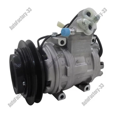 12V 10PA15VC A/C Compressor for Mitsubishi Pajero MB918534 MR149370 447200-0530  - Image 1 of 4