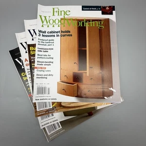 Taunton's Fine Woodworking Magazine Lot 2014 Issues 238-241 Set Made USA Plans - Picture 1 of 23