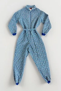 Vintage 70s Wiman Floral Quilt Pyjama Jumpsuit Cottagecore Prairie Folk - Bild 1 von 12