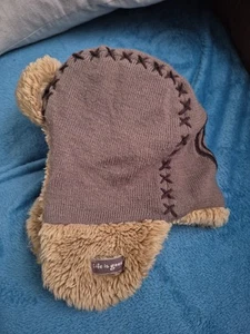 Life Is Good Invierno Tejido Sombrero Imitación Piel Trampero Bombardero Ushanka Talla Única Mezcla de Lana - Imagen 1 de 7