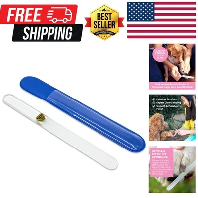 Quiet & Painless Pet Nail File -  Czech Glass for Dogs, Cats, & Birds - Image 1 of 4