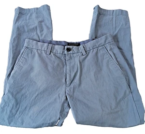 Pantalones chinos Banana Republic para hombre 32x30 gris azul Emerson rectos preppy - Imagen 1 de 7