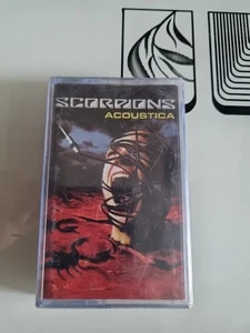 Scorpions Acoustica INDIA PRESS CASSETTE SEALED rare - Picture 1 of 4