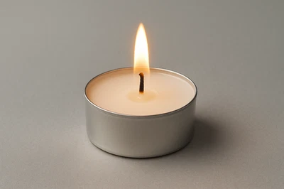 9hr Unscented Tea Light Candles Bulk Long Burn White Tealights Home Decor - image 1 of 2