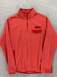 Columbia PFG Quarter Zip Pullover Fishing Sweater (Women's Large) Pink/Red - Picture 1 of 14
