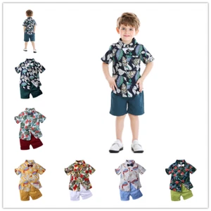2-teilig Neugeborene Kinder Baby Junge Gentleman Shirt Oberteile + Hose Shorts Kleidung Outfits - Bild 1 von 23