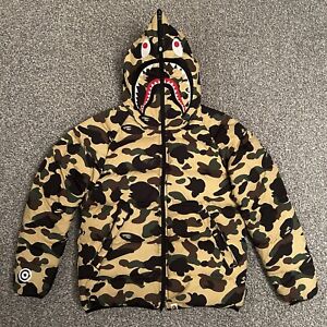 ⭐️ A Bathing Ape X BAPE Shark Camouflage Coat ⭐️ 100% AUTHENTIC ⭐️SIZE MEDIUM⭐️