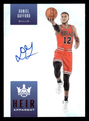 Daniel Gafford 2019-20 Panini Court Kings #HA-DGA Heir Apparent Ruby #/99 - Image 1 of 2