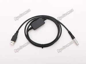 Male 0B 5pin to USB Data Cable for LEICA TC2003,TC702,TC705 Total Stations - Picture 1 of 7