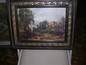 "VINTAGE Framed Print 19" by 15 1/2" READY TO DISPLAY .See pictures - Picture 1 of 5