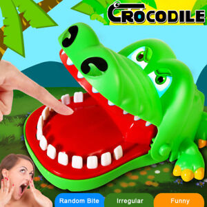 Crocodile Dentist Bite Finger Game Animal Croco Novelty Teeth Toy For Kids Gift