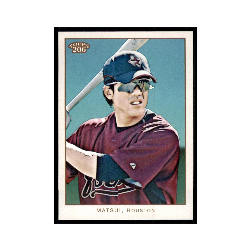 2009 Topps 206 Kazuo Matsui Baseball Cards #85 - Image 1 of 3