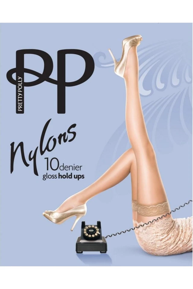 Pretty Polly Nylons 10 Denier Gloss Hold Ups - Image 1 of 1