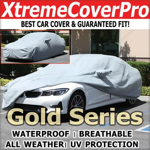 WATERPROOF CAR COVER W/MIRRORPOCKET GREY for 2014 2015 2016 INFINITI Q50S Q50 - Picture 1 of 10