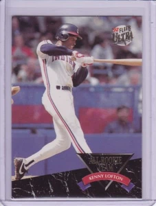 Kenny Lofton 1992 Ultra All-Rookie Team Baseball Card 7 Grade NMMT - Picture 1 of 2