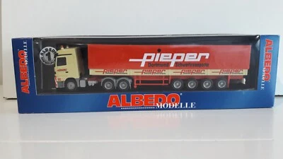 Albedo, Herpa, Awm, Neuf , MB semi PIEPER 4 essieux - Photo 1/4