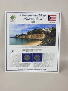 PCS Statehood Quarters & Stamp Collection - Commonwealth of Puerto Rico - 2009 - Picture 1 of 2