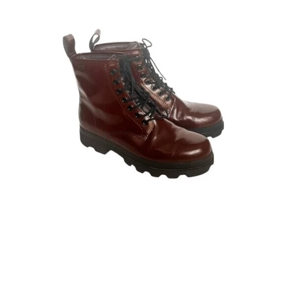 Camper коричневый на шнуровке боя ботильоны размер 37 - Изображение 1 из 4
