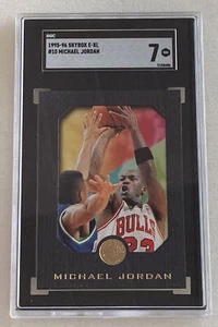 1995-96 Skybox E-XL Black - Michael Jordan #10 - Chicago Bulls HOF GOAT - Picture 1 of 5