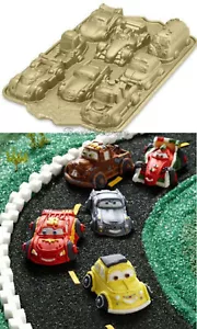 ONE Disney Pixar Cars Cakelet 8 Car Pan Baking Nordic Ware Williams Sonoma NEW - Picture 1 of 4