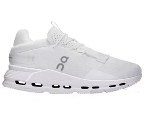 On Women's Cloudnova 2 Shoes, White, 7.5 US - Picture 1 of 8