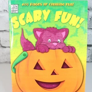 2006 Dalmation Press Scary Fun 400 Pages Of Coloring Fun/Coloring Book - Picture 1 of 9