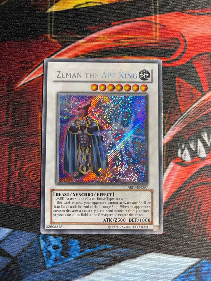Yu-Gi-Oh! Zeman the Ape King ABPF-EN097 ** Secret Rare | Near Mint ** - Image 1 of 1