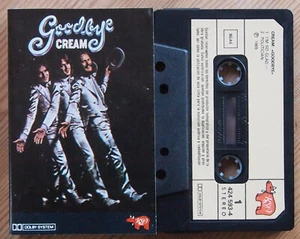 CREAM - GOODBYE (RSO 32161784245934) SPAIN CASSETTE 80s REISSUE OF 1969 ALBUM - Picture 1 of 3