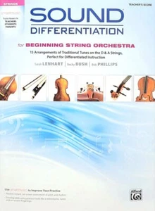 Sound Differentiation - Teacher's Score - for Beginning String Orchestra - Picture 1 of 3