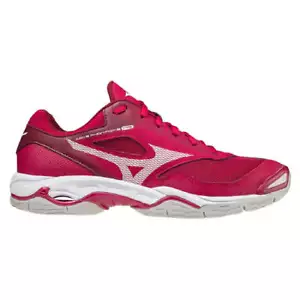 RRP $180! Mizuno | Womens Wave Phantom 2 NB Netball(Red/Persian Red/White) - Picture 1 of 4
