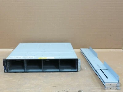 IBM Storwize V5000 2078-12E 12 x 3.5" LFF Expansion Array 2 x EMM 2 x PSU's  - Image 1 of 3