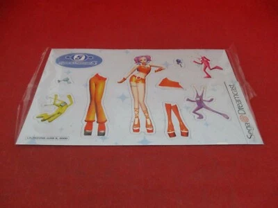 Juego de imanes promocionales de prelanzamiento Space Channel 5 Sega Dreamcast *NUEVO* Foto 1 de 2