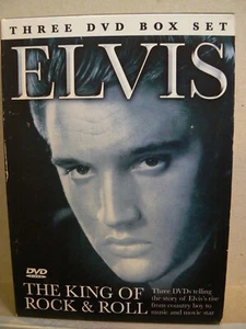 Elvis Presley The King Of Rock & Roll (triple DVD boxset) - Picture 1 of 2
