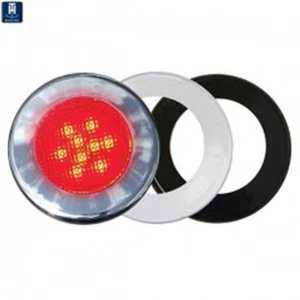 TH Marine Recessed 3" LED Puck Flood Light 3 Bezels 9 White LED-51847-DP - Picture 1 of 1