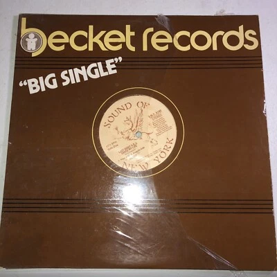 INDEEP  Becker Big Single Sound of New York S.N.Y. 12" LP 5102 - Image 1 of 4