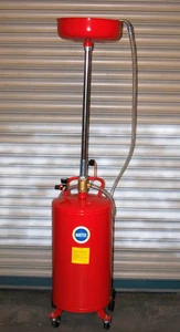 18 GALLON AIR WASTE OIL DRAINER WITH LARGE TANK PAN - Picture 1 of 5
