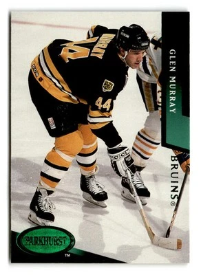 1993-94 Glen Murray Parkhurst Emerald Ice - Boston Bruins - Image 1 of 2