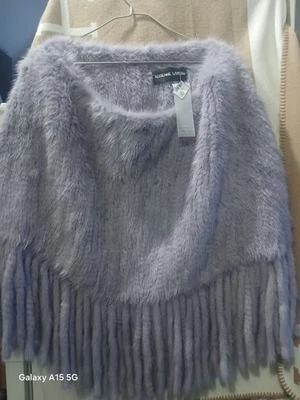 Adrienne LANDAU mink Fur Cape - Image 1 of 4