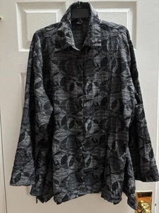 Dress to Kill 0/S Cotton Blend Circles  Button Down Shirt One Size - Picture 1 of 2