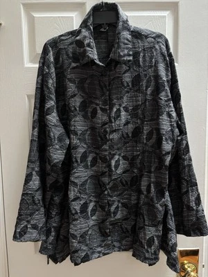 Camisa Dress to Kill 0/S Mezcla Algodón Círculos Abotonada Talla Única Foto 1 de 2