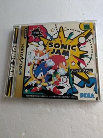 Sonic Jam Sega Saturn SS 3D Platformer Japan Game Japanese Version Used Tested